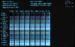 2001 — HAL 9000 cinema effect preset applied to an rbterm terminal